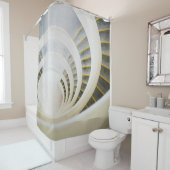 werveltrap douchegordijn (In situ)