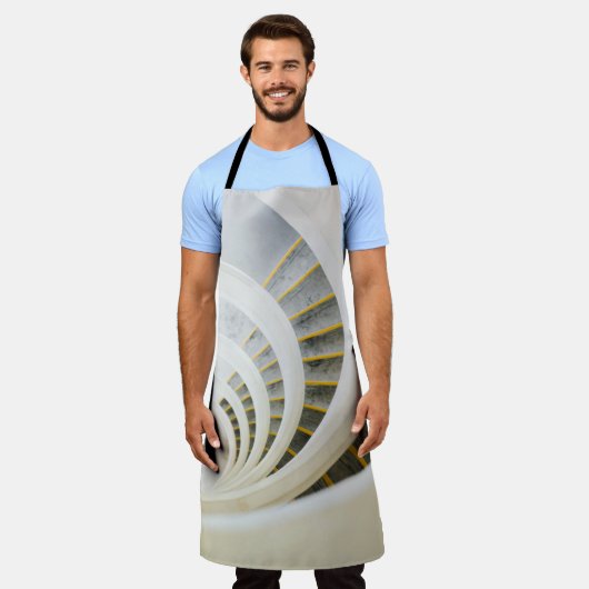 werveltrap schort (Gedragen)