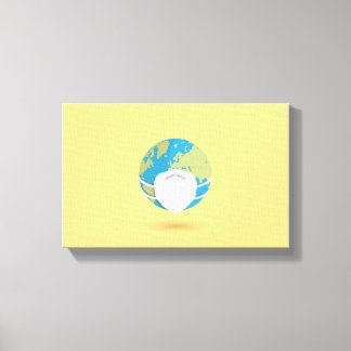 Wervelvirus | Zazzle_Growshop. Canvas Afdruk