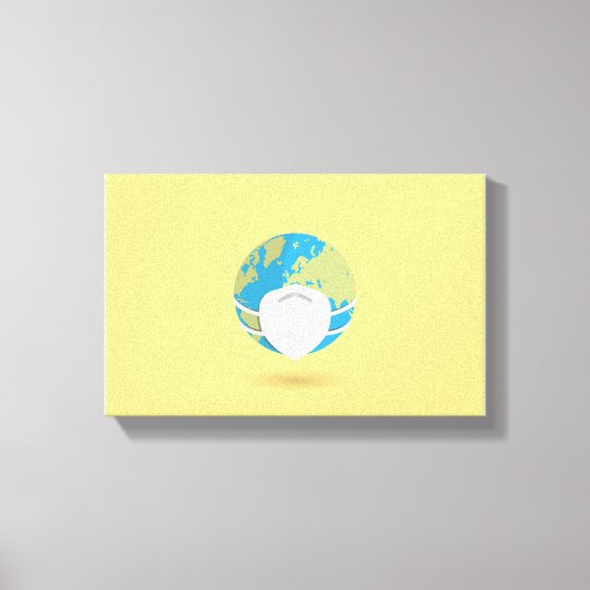 Wervelvirus | Zazzle_Growshop. Canvas Afdruk (Voorkant)
