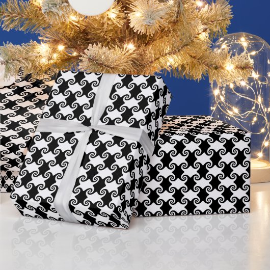  wervelvormen Keltisch zoals Cadeaupapier (Feestdagen)