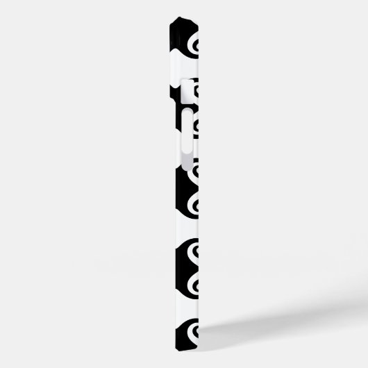 wervelvormen Keltisch zoals w/Monogram Case-Mate iPhone Case (Achterkant / Links)