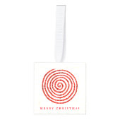 WERVELWIND MOZAÏEK Houten Kubus Ornament + Tekst (Voorkant)