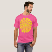 Wervelwind Optische Illusie T-shirt (Voorkant volledig)