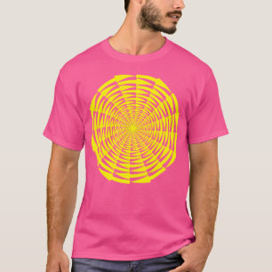Wervelwind Optische Illusie T-shirt