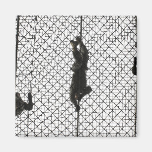 werven die een obstakel voltooien magneet