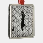 werven die een obstakel voltooien metalen ornament (Rechts)