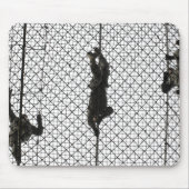 werven die een obstakel voltooien muismat (Voorkant)