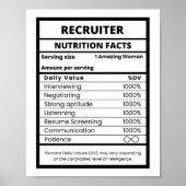 Wervend personeelsmanager poster (Voorkant)