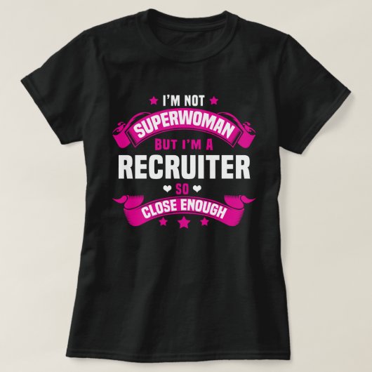 Wervingsmedewerker T-shirt (Design voorkant)