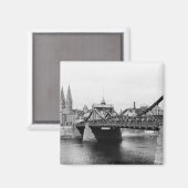Weser Bridge, Bremen, c.1910 Magneet (Voorkant / Achterkant)