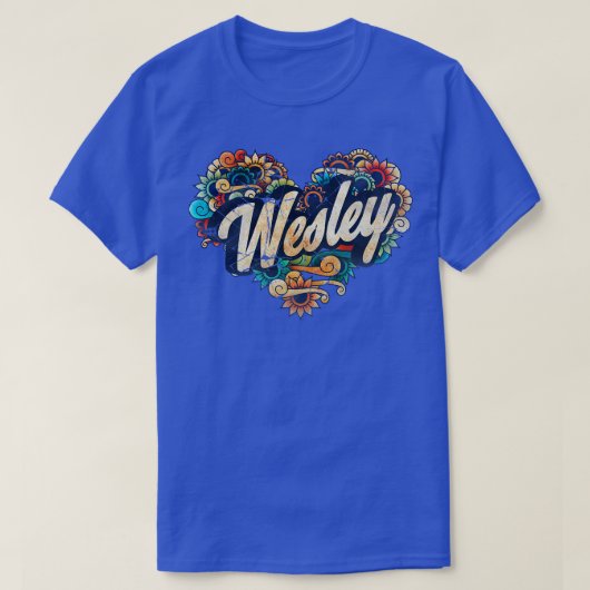 Wesley bijnaam t-shirt (Design voorkant)