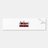 Wesley Crushers Bumpersticker (Voorkant)