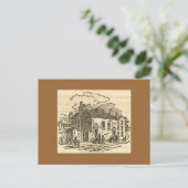 Wesley House Briefkaart (Staand voorkant)