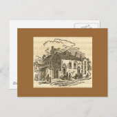 Wesley House Briefkaart (Voorkant / Achterkant)