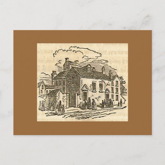 Wesley House Briefkaart (Voorkant)