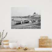 Wesley Lake, Asbury Park: 1901 Poster (Keuken)