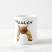 Wesley Naam Met Luie Kat, Koffiemok (Center)