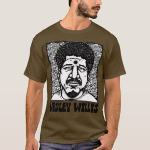 Wesley Willis Retro Style Fan Art Design T-shirt