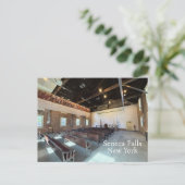 Wesleyan Chapel Seneca Herfsten NY Briefkaart (Staand voorkant)