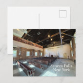 Wesleyan Chapel Seneca Herfsten NY Briefkaart (Voorkant / Achterkant)