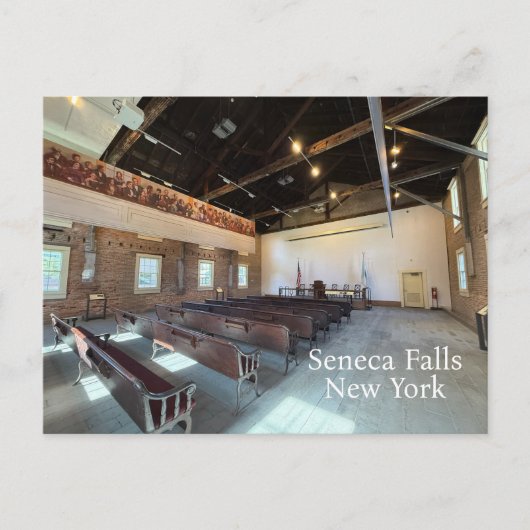 Wesleyan Chapel Seneca Herfsten NY Briefkaart (Voorkant)