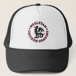 Wesleyan Chicken Dragons Trucker Hat Pet