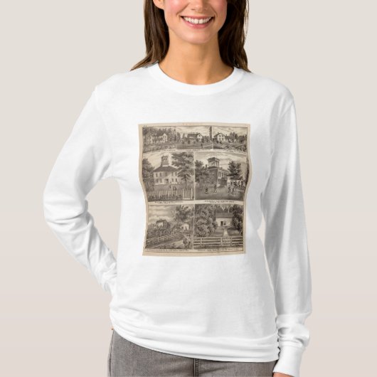 Wesleyan Methodist Seminary, Wasioja, Minnesota T-shirt (Voorkant)