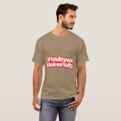 Wesleyan Universiteit T-shirt (Voorkant volledig)