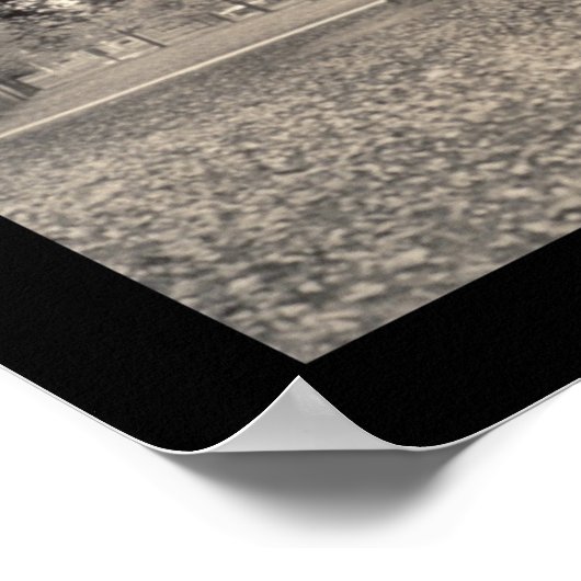 Wesleyan University CT Foto 1909 Poster (Hoek)