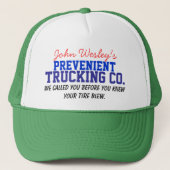 Wesley's Trucking Co. Trucker Pet (Voorkant)
