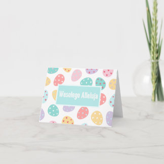 Wesołego Alleluja, Poolse Pasen Kaart