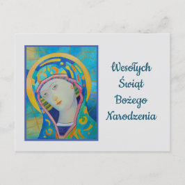 Wesołych Świąt Bożego Narodzenia kerstkaart Briefkaart