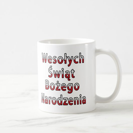 Wesolych Swiat Bozego Narodzenia Koffiemok (Rechts)