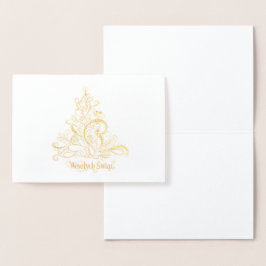 Wesołych Świąt Folie Kaarten