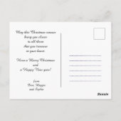 Wesolych Swiat - geweldige Kashubische kerstboom Briefkaart (Achterkant)