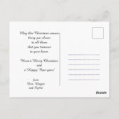 Wesolych Swiat - geweldige Kashubische kerstboom Briefkaart (Achterkant)