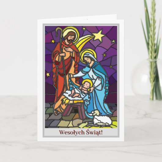Wesołych Świąt Holiday Card Feestdagen Kaart (Voorkant)