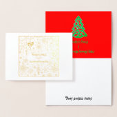 Wesołych Świąt i Szczęśliwego Nowego Roku Folie Kaarten (Display)