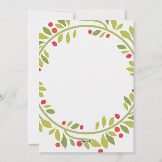 Wesołych Świąt kartka po polsku Poolse kerst Feestdagenkaart (Achterkant)