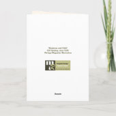 Wesolych Swiat. kerstKaart in het Pools Feestdagen Kaart (Achterkant)