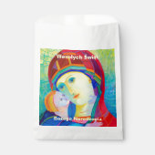 Wesołych Świąt Merry Kerstcadeau Pools Bedankzakje (Voorkant)