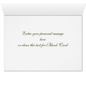 Wesołych Świąt Pasen Kaart in het Pools (Binenzijde Horizontaal (Onderkant))