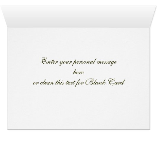 Wesołych Świąt Pasen Kaart in het Pools (Binenzijde Horizontaal (Onderkant))