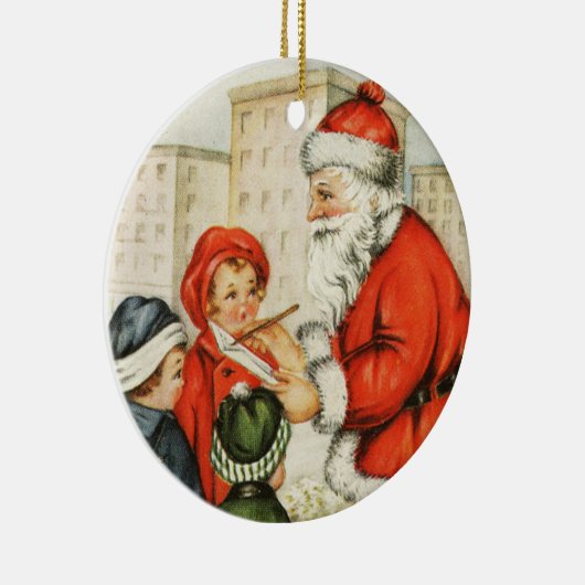 Wesołych Świąt Pools kerstdecor Cerami Keramisch Ornament (Rechts)