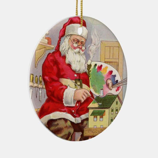 Wesołych Świąt Pools kerstdecor Keramisch Ornament (Rechts)