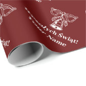 Wesołych Świąt Pools Vrolijk kerstgebruik Cadeaupapier (Rol Hoek)