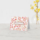 Wesołych Świąt, Poolse kerstKaart Kaart (Gele Bloem)