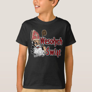 Wesolych Swiat St. Nicholas T-shirt