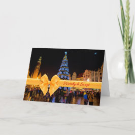 Wesolych Swiat - Vrolijke Kerstkaart Feestdagen Kaart